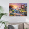 DIY Full Drill Square Diamond Painting Village Bridge Mosaic Kit (FC011) #F