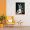 Zebra Gentleman Oil Paint By Numbers Kit DIY Acrylic Painting on Canvas