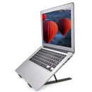 Foldable Laptop Stand Notebook Adjustable Riser Cooling Bracket (Black) Newly
