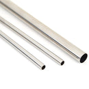 5pcs Portable Stainless Steel Tea Milk Drinking Straws Set Bar Kitchen Supplies