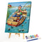 40X50cm Angler Pattern Frameless Picture Oil Paint By Numbers Painted Picture