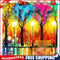 DIY 5D Mosaic Tree Full Drill Round Diamond Painting Kit Rhinestone Drawing