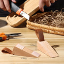 Hanging Non-Slip Durable Sturdy Soild Door Wedges Wooden Door Stopper