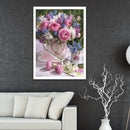 5D DIY Full Drill Diamond Painting Flower Cross Stitch Mosaic Craft Kits Deco