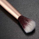 1x Double-Ended Makeup Brush Eye Powder Foundation Eyeshadow Brush CA Q5V9