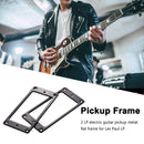 Flat Bottom Humbucker Pickup Mounting Frame for Electric Guitar (Black) Newly