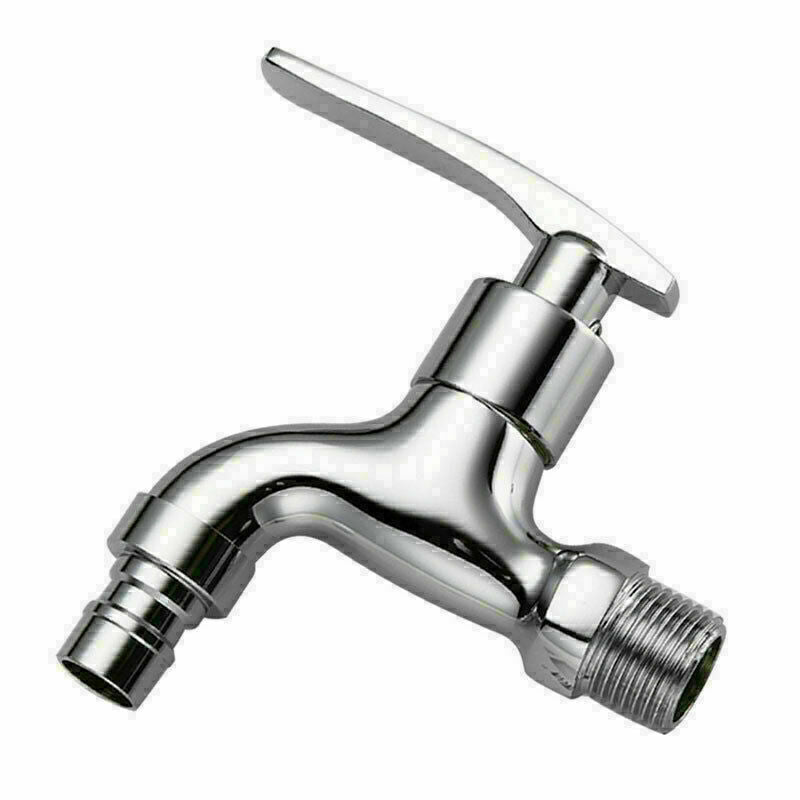 Garden Washing Machine Water Tap Faucet Polished Chromeplate Finish B0H0 M3K4
