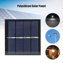 Solar Panel 0.45W 2V with 10cm Wires Solar Cell for DIY Battery Phone Charg
