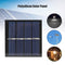 Solar Panel 0.45W 2V with 10cm Wires Solar Cell for DIY Battery Phone Charg