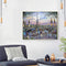Canvas Paint By Numbers City Tower Oil Hand Painted Drawing Kit Home Decor