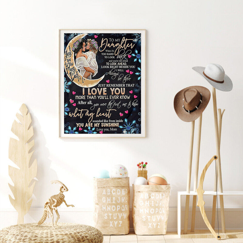Diamond Painting 5D DIY Letters Partial Special Drill Rhinestone Kit (Y246)