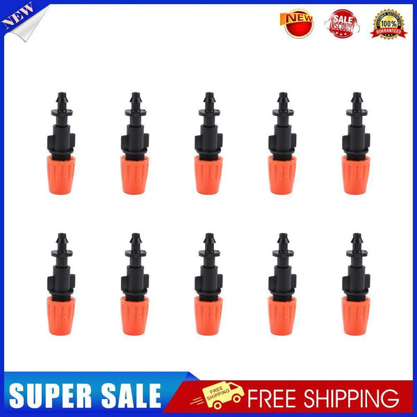 30pcs Adjustable Micro Barbed Nozzle Misting Sprinklers Irrigation Sprayer
