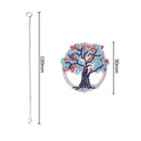 Point Drilling Crystal Ornament Wind Chime Pendant Outdoor Indoor DIY Decor
