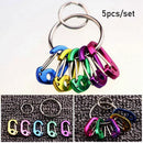 Equipment Keychain D-Type Buckle Backpack Buckles Snap Hook Outdoor Carabiner
