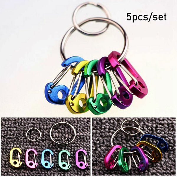 Equipment Keychain D-Type Buckle Backpack Buckles Snap Hook Outdoor Carabiner
