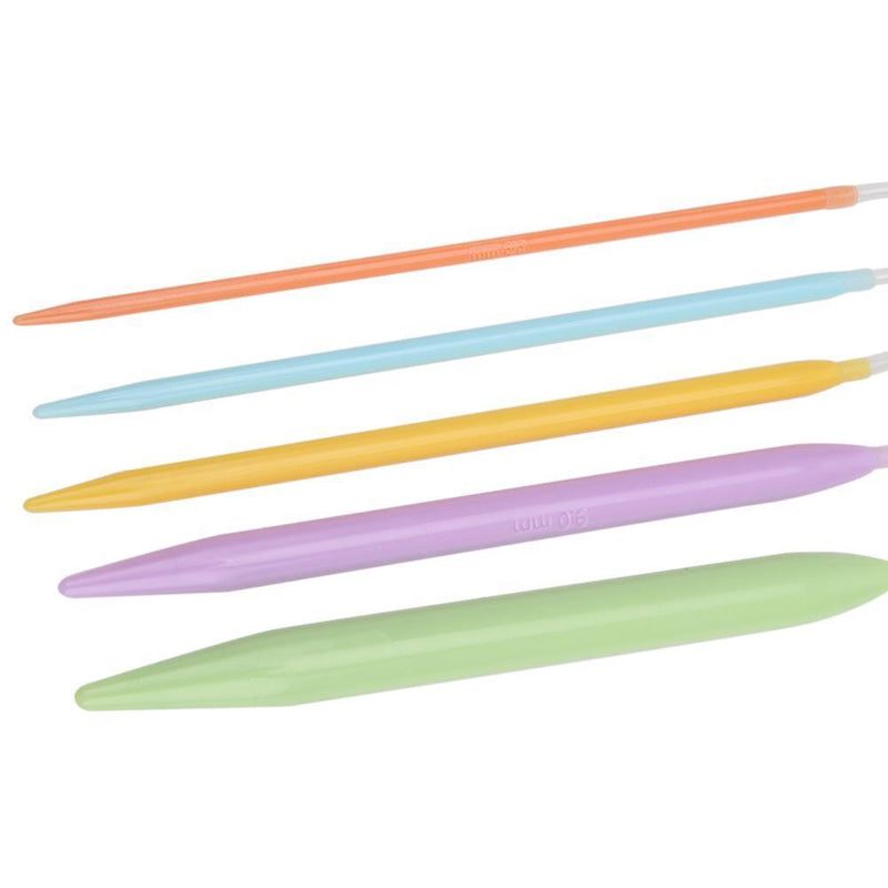 12 Pairs Aluminum Change Head Circular Knitting Needle Scarf Sweaters Woven Tool