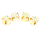 4PCS Universal Cross Style Car Bicycle Tires Wheel Valve Caps Covers Aut