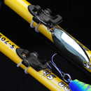 Fishing Hook Keeper Fishing Rod Lure Bait Safety Holder Hanger (Black) Newly