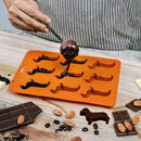 Dachshund Food Grade Kitchen Utensils For Candy Mold Dog Shaped Ice Cube Tray