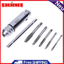 M3-M8 Alloy Steel T-Handle Ratchet Tap Wrench Professional Machinist Tool
