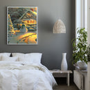 Hand Painted Oil Paint By Numbers Snowman Digital Drawing On Canvas Home Decor
