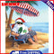 Oil Paint by Numbers Santa Canvas Artwork Living Room Wall Picture Decoration