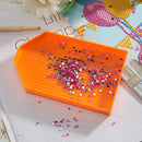 Embroidery Accessory Tray Tools Plastic DIY 5D Art Craft Diamond Painting Plate