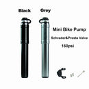 Needle Bicycle Accessories Schrader/Presta Valve Inflator Head Mini Bike Pump