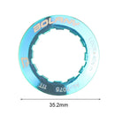 BOLANY MTB Bike Flywheel Lock Covers Cassette Locking Ring (Multicolor)