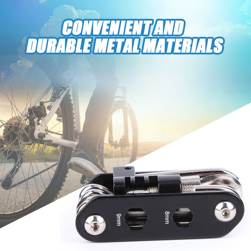 14 in 1 Bicycle Allen Wrench Screwdriver Bike Repair Multi Tools Black