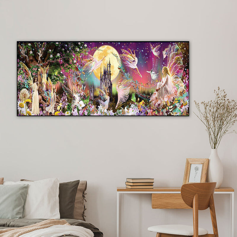 Butterfly Elves Oil Paint By Numbers Kits DIY Wall Art Craft Coloring Drawing