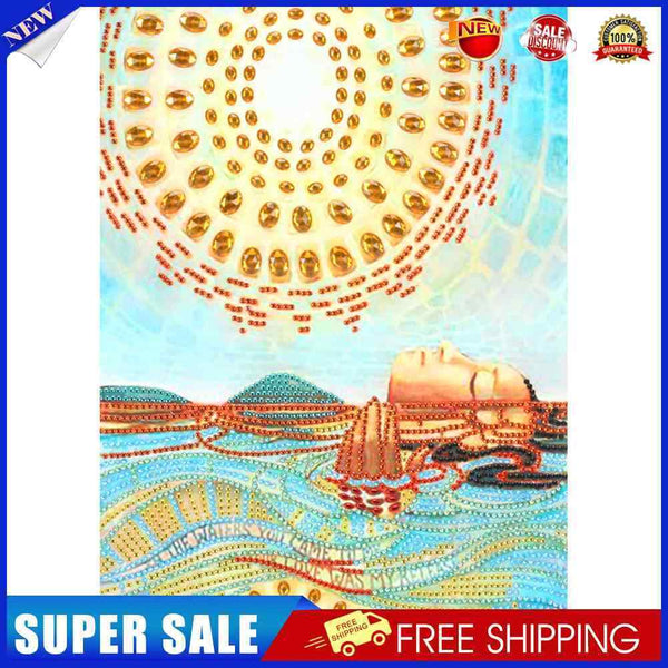 DIY Part Special Shaped Drill Diamond Painting Sleepy Buddha Mosaic Kit Decor