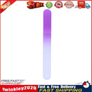 Portable Glass Nail Shiner Durable Grinding Buffer Manicure Tools (Purple) Newly