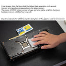 GPU Backplane Radiator for RTX 3090 (Laird 700 Set 0.5mm Thermal Pad)