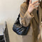 #A Autumn Winter Crossbody Bag Quilted Purses Handbags Shopper Bag Women for Tra