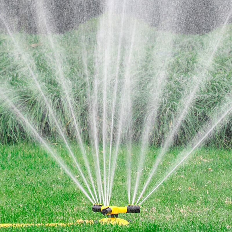 #A 360 Degree Automatic Rotating Water Sprinkler Large Area Coverage Irrigation