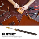 DIY Leather Craft Edge Dye Roller Pen Oil Painting Making Finisher Accessories