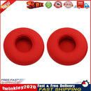 1 Pair Replacement Earpads for Beats Solo 2/3 Wireless Headphones (Red) Newly