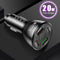 #A Car Motorcycle QC3.0 PD USB Charger Power Socket Escondite Secreto for Car