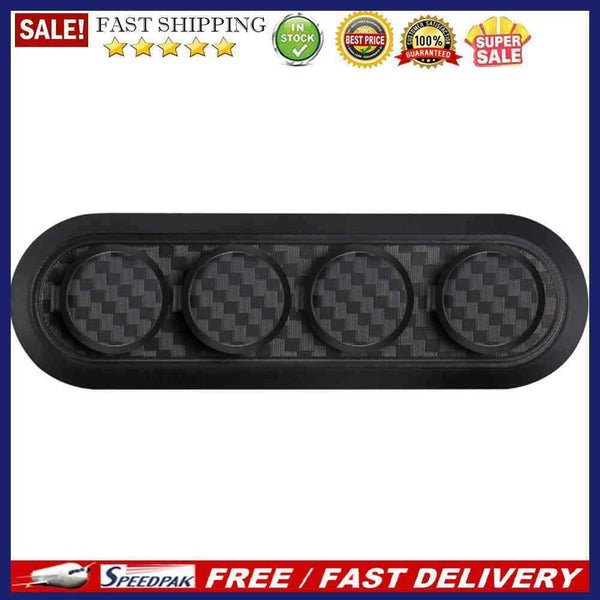 Magnetic Cable Organizer Clip Carbon Fiber Look Desktop USB Data Cable Hold