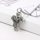 Angel Memorial Necklace Urn Keepsake For Ashes Cremation Locket Jewelry