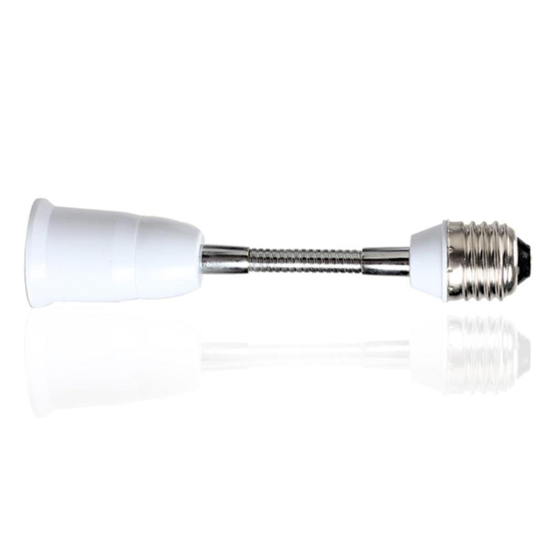 E27 To E27 Flexible 18.5cm Extend Base LED Light Adapter Converter Socket