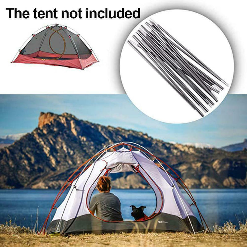 Outdoor Tent Canopy Tarp Poles Tent Canopy Support Canopy Iron Rods R9V5