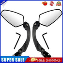 WEST BIKING Bike Rearview Mirror Adjustable Rear Reflector (Left+Right Set)