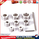 8pcs 3-10mm Drill Locator Hex Wrench Kit Drill Bit Depth Stop Collars Ring Newly