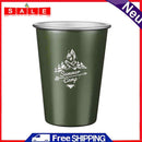 Outdoor Camping Cup Stainless Steel Travel Milk Coffee Tableware Drinks Mugs