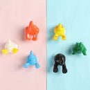Animal Tail Strong Vacuum Waterproof Sucker Key Holder Hanger Hooks Wall Hook