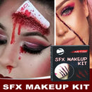 SFX Makeup Kit - Family Halloween Festival Party Makeup Kit for Special Effects