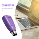2pcs PS2 Male to USB Female Adapter Computer Mouse Keyboard Converters