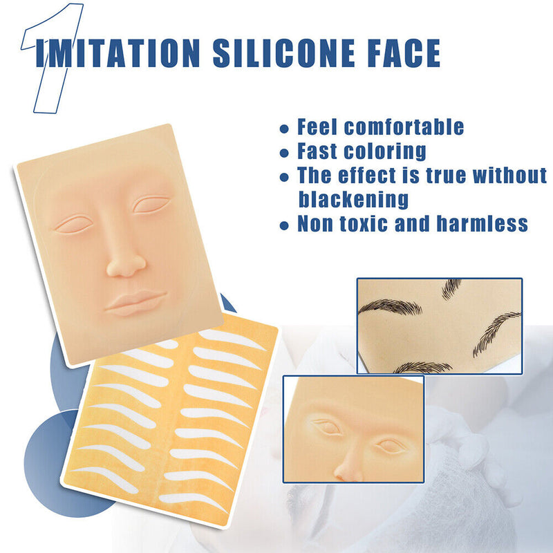 Tattoo Practice for Beginners Microblading Practice Skin Makeup Beauty Tool